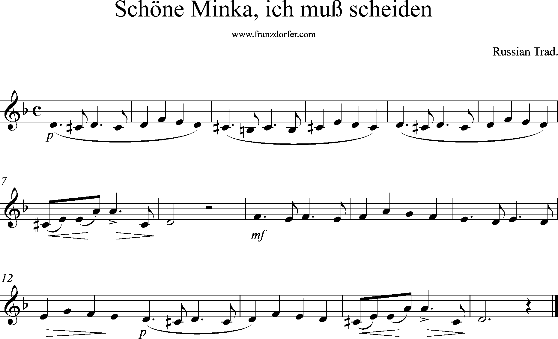 schöne minka, dm